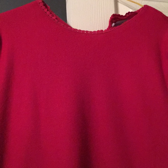 Red Fleece Dress Size small - Picture 3 of 5